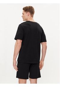 Jack & Jones - Jack&Jones Piżama Ula 12255000 Czarny Standard Fit. Kolor: czarny. Materiał: bawełna #3