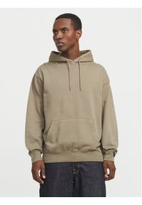 Jack & Jones Bluza Charge 12268272 Beżowy Loose Fit. Kolor: beżowy. Materiał: bawełna #1