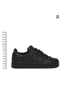 Adidas - adidas Sneakersy Superstar II C JH9983 Czarny. Kolor: czarny. Materiał: skóra. Model: Adidas Superstar #8