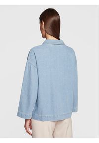 Moss Copenhagen Koszula jeansowa Caralisa 16930 Niebieski Regular Fit. Kolor: niebieski. Materiał: bawełna #5
