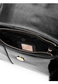 Kazar - Czarna torebka damska. Kolor: czarny. Materiał: lakierowane, skórzane. Styl: elegancki #5