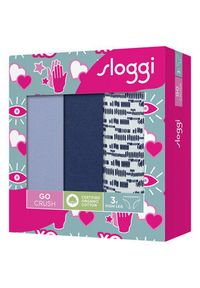 Sloggi Komplet 3 par fig klasycznych Go Crush 10219672 Niebieski. Kolor: niebieski. Materiał: bawełna #3