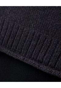 PESERICO - Antracytowy wełniany sweter. Kolor: szary. Materiał: wełna. Długość rękawa: długi rękaw. Długość: długie. Styl: klasyczny #2
