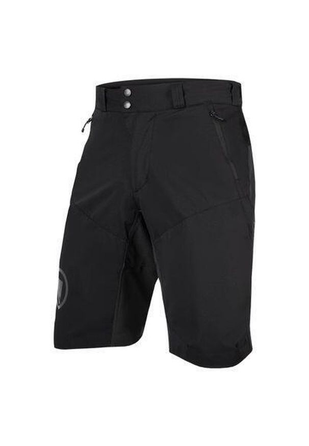 ENDURA - Spodenki rowerowe męskie Endura MT500 Spray Short. Kolor: czarny. Sport: kolarstwo