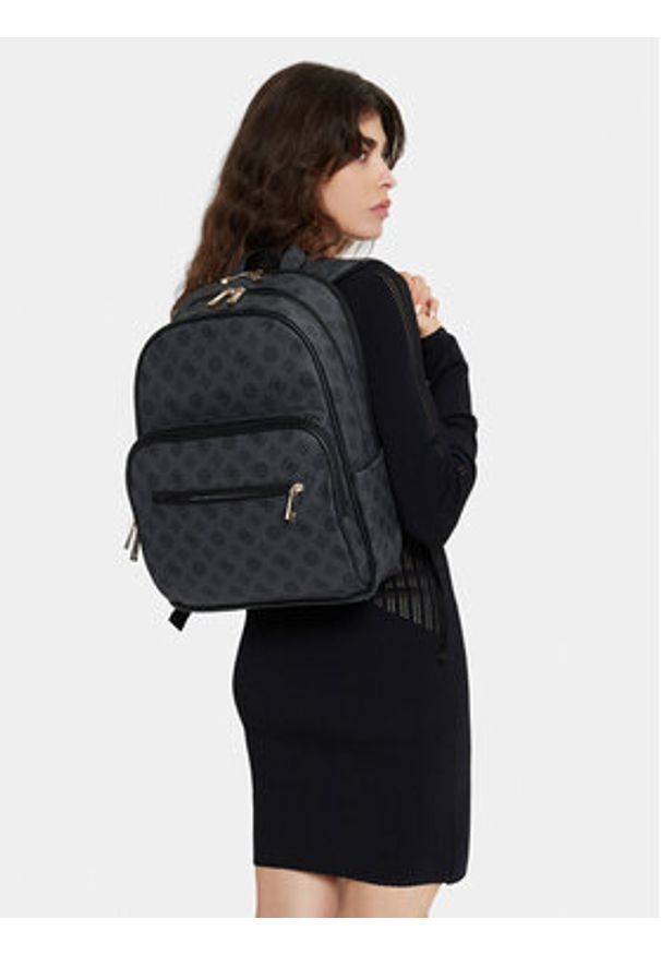 Guess Plecak Wilder TWP745 29900 Czarny. Kolor: czarny. Materiał: skóra
