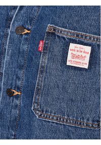 Levi's® Kurtka jeansowa Sunrise A4820-0000 Niebieski Loose Fit. Kolor: niebieski. Materiał: jeans, bawełna