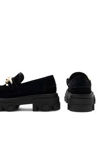 Badura Loafersy SOPHIA-01 Czarny. Kolor: czarny. Materiał: zamsz, skóra