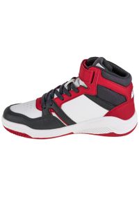 Buty do chodzenia dla dzieci Joma Platea Mid Jr. Zapięcie: rzepy. Kolor: biały, czerwony, wielokolorowy, czarny. Materiał: materiał. Szerokość cholewki: normalna. Sport: turystyka piesza