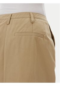 Herskind Spódnica maxi 5532150 Khaki Regular Fit. Kolor: brązowy. Materiał: bawełna #4