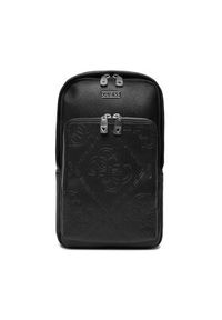 Guess Saszetka HMBOMG P5426 Czarny. Kolor: czarny. Materiał: skóra #5
