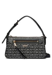 DKNY Torebka Bryant Ave Tz Demi C R42HYE18 Czarny. Kolor: czarny. Materiał: skórzane