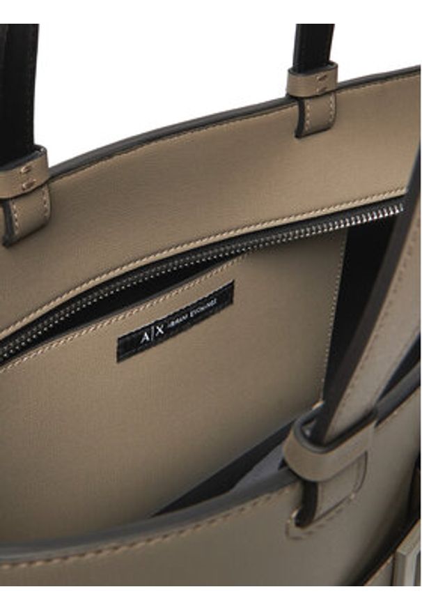 Armani Exchange Torebka 949138 0A874 U6242 Brązowy. Kolor: brązowy. Materiał: skórzane