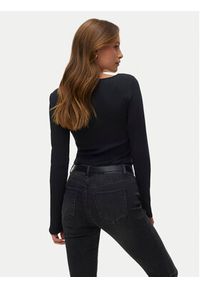 Vero Moda Bluzka Ruby 10343005 Czarny Regular Fit. Kolor: czarny. Materiał: bawełna #6