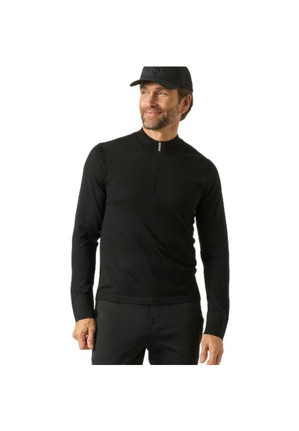 PS OF SWEDEN - Baselayer 1/2 zip PS of Sweden Richard Equimerino. Kolor: czarny. Długość rękawa: długi rękaw