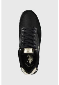 U.S. Polo Assn. sneakersy kolor czarny. Zapięcie: sznurówki. Kolor: czarny. Materiał: guma #2