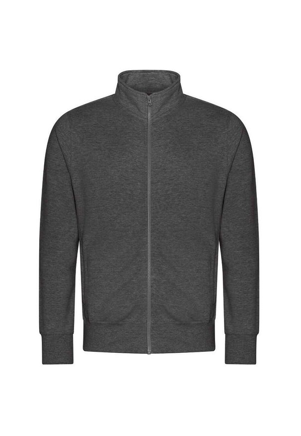 AWDIS - Kurtka Unisex Dla Dorosłych Campus Polycotton Z Pełnym Zamkiem Błyskawicznym. Kolor: wielokolorowy, szary, brązowy