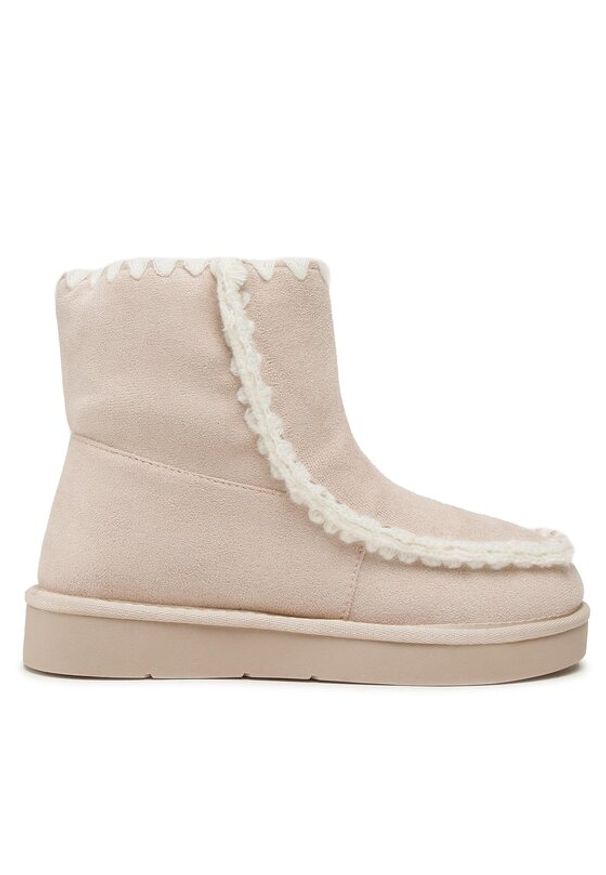 Jenny Fairy Śniegowce WS050101-01 Beżowy. Kolor: beżowy. Materiał: materiał