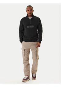 Napapijri Bluza B-Box NP0A4H96 Czarny Relaxed Fit. Kolor: czarny. Materiał: bawełna #2