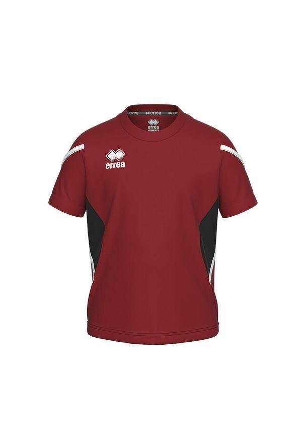 ERREA - Koszulka dla dzieci Errea Curtis. Kolor: czerwony, wielokolorowy, czarny