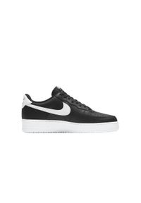 Buty Mężczyzna Nike Air Force 1 '07 czarny. Okazja: na co dzień. Kolor: czarny. Materiał: tkanina, guma. Model: Nike Air Force