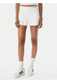 Adidas - adidas Spódnica plisowana Seasonal Essentials Colorpop JZ0193 Biały Loose Fit. Kolor: biały. Materiał: bawełna #1