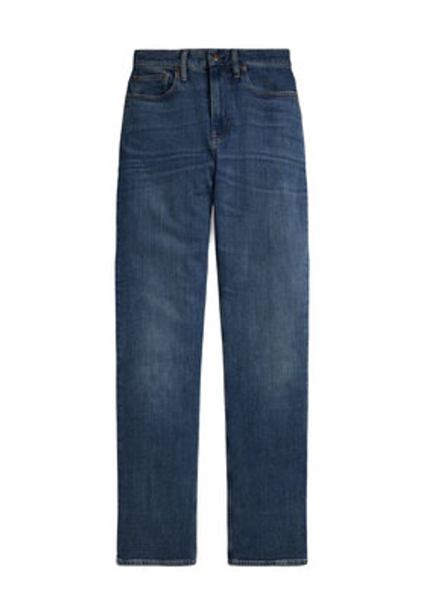 Polo Ralph Lauren Jeansy 211969392001 Granatowy Straight Fit. Kolor: niebieski