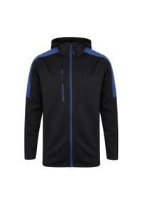 FINDEN & HALES - Aktywna Kurtka Soft Shell Dla Dorosłych Unisex. Kolor: niebieski