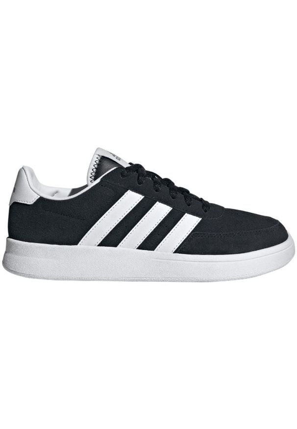 Adidas - Buty adidas Breaknet 2.0 W ID5269 czarne. Okazja: na co dzień. Zapięcie: sznurówki. Kolor: czarny. Materiał: guma, zamsz, syntetyk, skóra