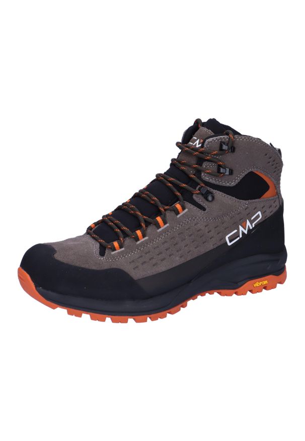 Buty trekkingowe CMP VERTYX MID WP brązowe. Kolor: wielokolorowy, czarny, brązowy