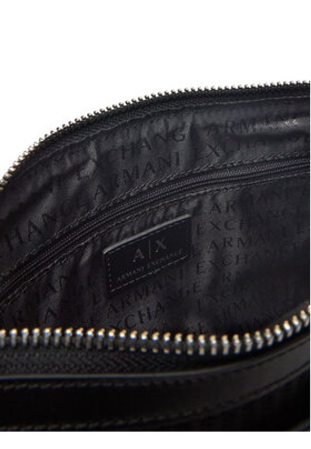 Armani Exchange Torebka XW000921 AF13673 UC001 Czarny. Kolor: czarny. Materiał: skórzane