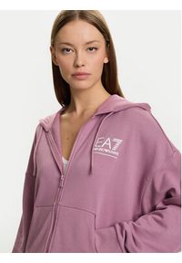EA7 Emporio Armani Dres 7W000420 AF12473 UA272 Różowy Relaxed Fit. Kolor: różowy. Materiał: bawełna #6
