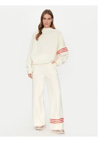 Adidas - adidas Bluza Neuclassics JI8522 Écru Oversize. Materiał: bawełna #4