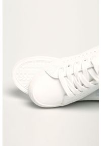 Big-Star - Big Star - Tenisówki. Nosek buta: okrągły. Kolor: biały. Materiał: syntetyk, materiał, skóra ekologiczna, guma. Szerokość cholewki: normalna. Obcas: na obcasie. Wysokość obcasa: średni, niski #3