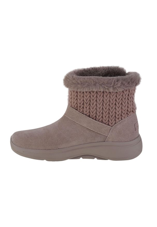 skechers - Buty zimowe damskie, Skechers Go Walk Arch Fit - True Embrace. Kolor: różowy. Sezon: zima