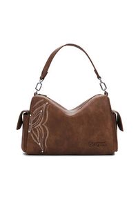 Desigual Torebka Habana 25SAXPAD Brązowy. Kolor: brązowy. Materiał: skórzane #3