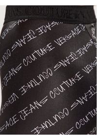 Versace Jeans Couture Legginsy 75HAC101 Czarny Slim Fit. Kolor: czarny. Materiał: syntetyk #6