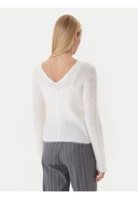 Calvin Klein Kardigan LV044D344G Beżowy Regular Fit. Kolor: beżowy. Materiał: syntetyk #3