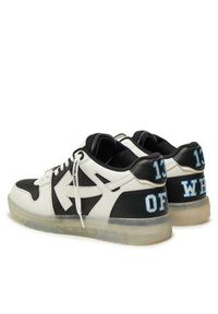 OFF-WHITE - Off-White Sneakersy OMIA189G23LEA Czarny. Kolor: czarny. Materiał: skóra #6