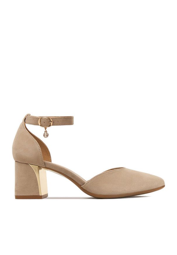 Czółenka Lasocki. Kolor: beżowy