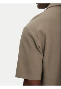 BOSS Koszula 50536745 Beżowy Relaxed Fit. Kolor: beżowy. Materiał: bawełna #3