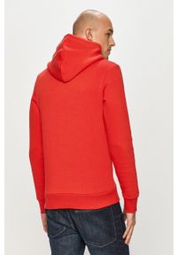 Jack & Jones - Bluza bawełniana. Okazja: na co dzień. Kolor: czerwony. Materiał: bawełna. Wzór: nadruk. Styl: casual #4