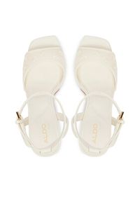 Aldo Sandały Chicglimmer 14296205 Biały. Kolor: biały. Materiał: materiał #2
