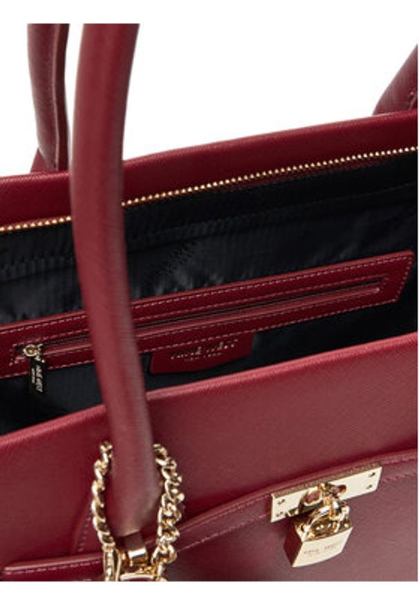 Nine West Torebka CEO-Chelsea-Charm-III-LX10186 Bordowy. Kolor: czerwony