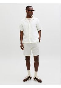 Jack & Jones Koszula Nantucket 12291812 Beżowy Regular Fit. Kolor: beżowy. Materiał: bawełna #6
