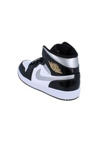 Buty męskie do koszykówki Air Jordan 1 Mid SE wielokolorowe. Kolor: czarny. Sport: koszykówka