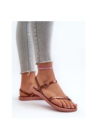 Damskie Sandały 82842 Ipanema Fashion Sandal Viii Fem Różowo-Brązowe różowe. Okazja: na co dzień. Zapięcie: pasek. Kolor: różowy. Materiał: guma. Styl: casual #10