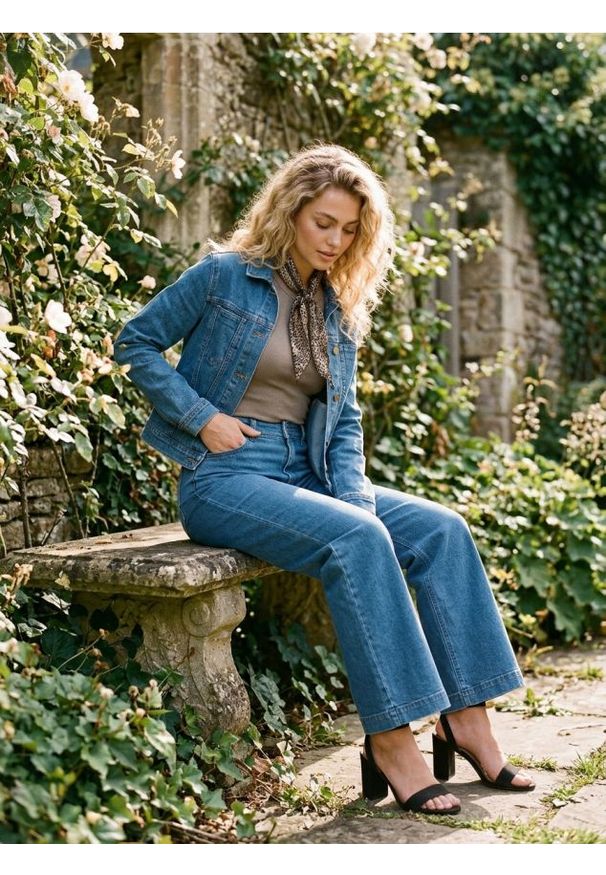 Sinsay - Bawełniany prążkowany top basic - brązowy. Kolor: brązowy. Materiał: prążkowany, bawełna