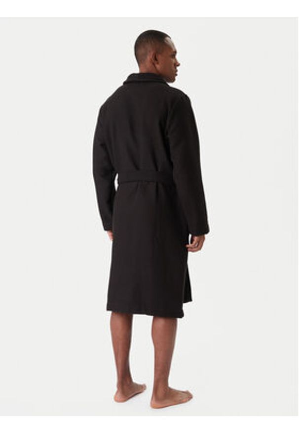 TOMMY HILFIGER - Tommy Hilfiger Szlafrok UM0UM03524 Czarny. Kolor: czarny. Materiał: bawełna
