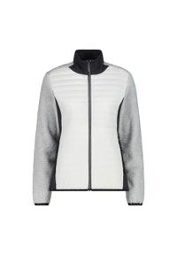Bluza damska turystyczna CMP 34P2286. Okazja: na co dzień. Kolor: szary, czarny, wielokolorowy, biały. Styl: casual, sportowy. Sport: turystyka piesza #1