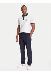 Guess Polo M5YP03 KCJV1 Biały Regular Fit. Typ kołnierza: polo. Kolor: biały. Materiał: bawełna #5